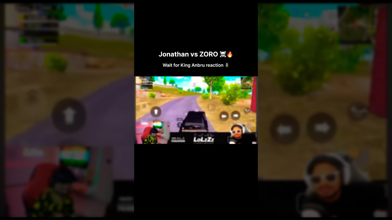 GodL Jonathan vs ZORO 🔥 #shorts #bgmishorts #pubgmobile #handcam #funny #jonathangaming #trollface