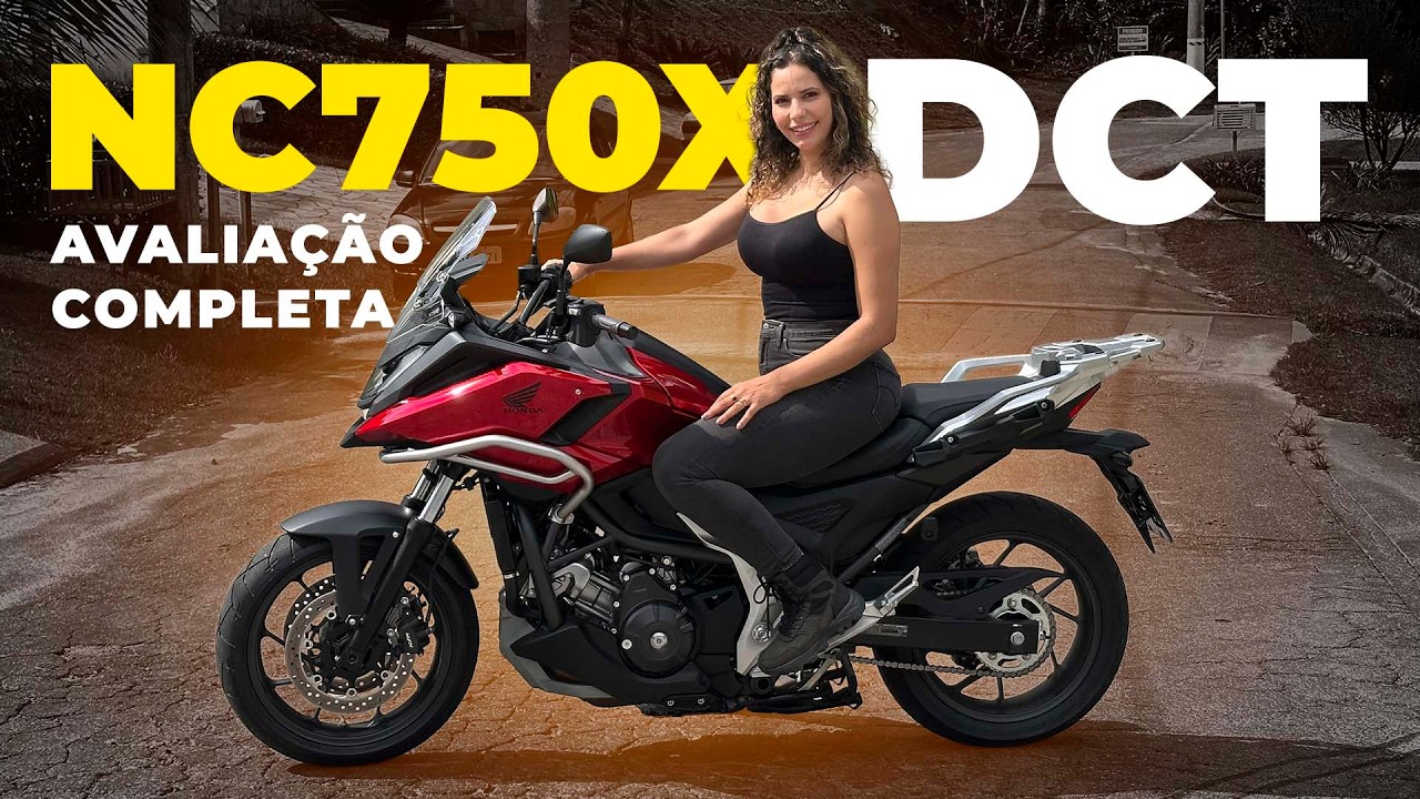 TESTEI A NC750X DCT MOTO AUTOMÁTICA - PREÇO, PRÓS E CONTRAS, CONSUMO, SEGURO HONDA NC 750X 2026