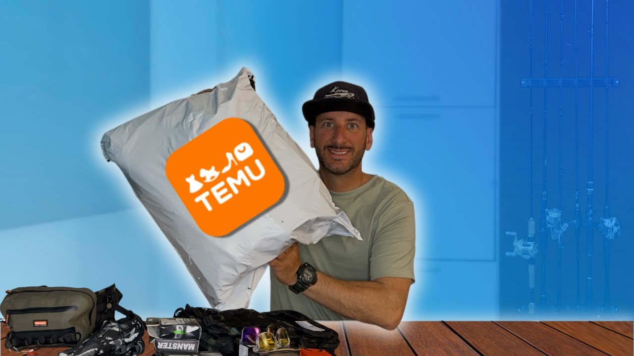 🎣TEMU! Equipamiento sorpresa de pesca ¿Qué hay en la bolsa?🎣