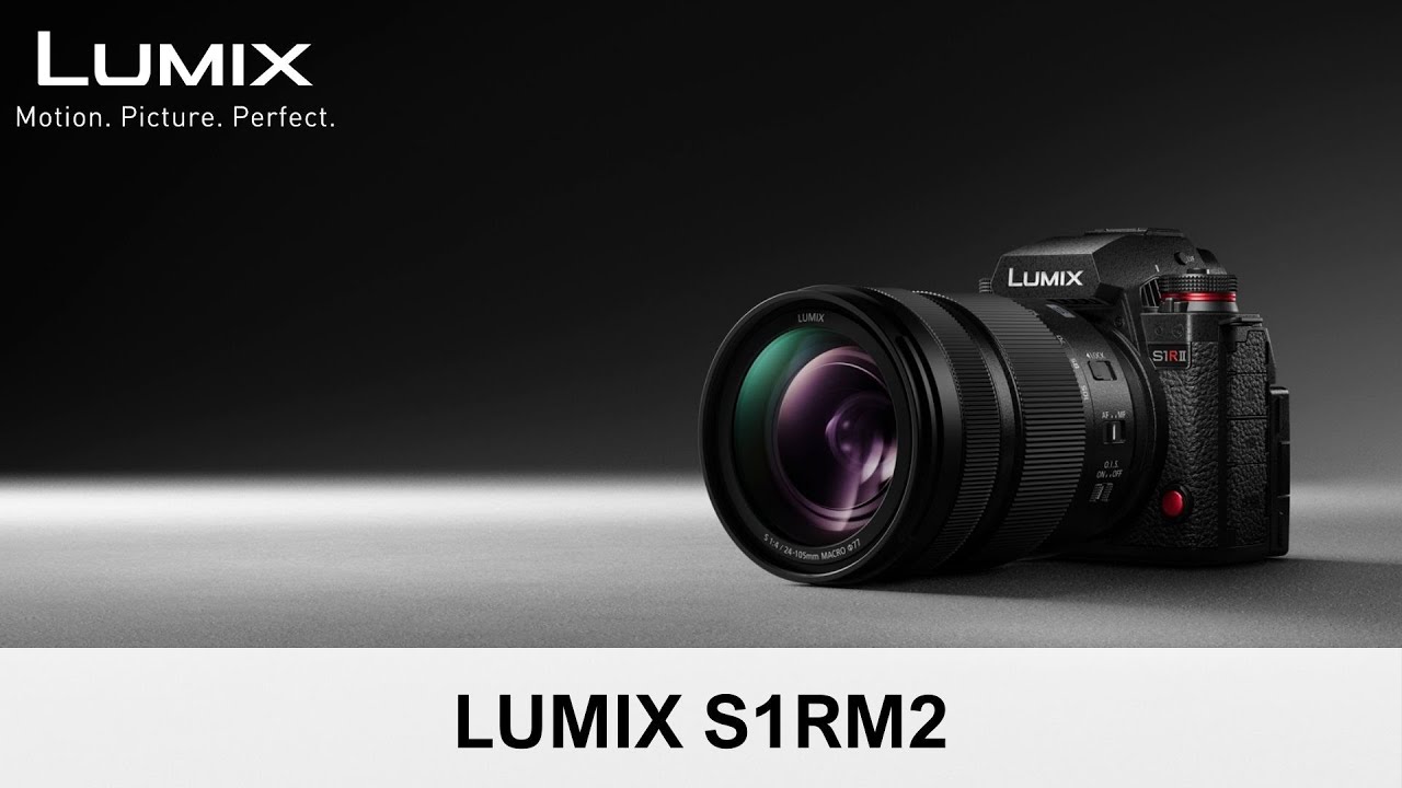 L'appareil photo/vidéo hybride plein format Panasonic Lumix S1RM2 8K
