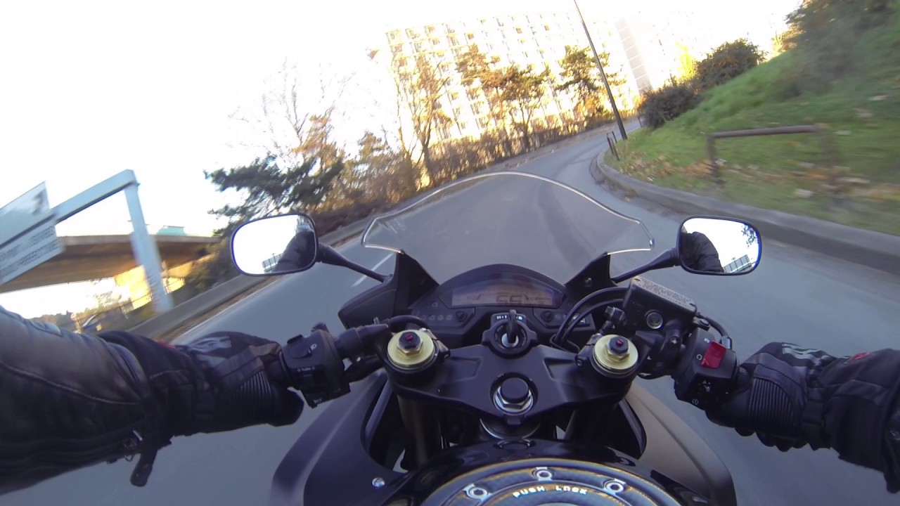 Test Drive Honda CBR 600 F - Lane Splitting