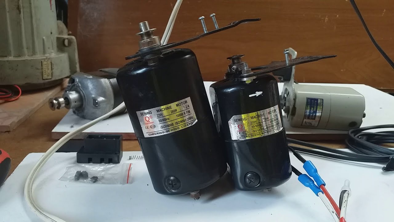 Motor con alta y baja velocidad,