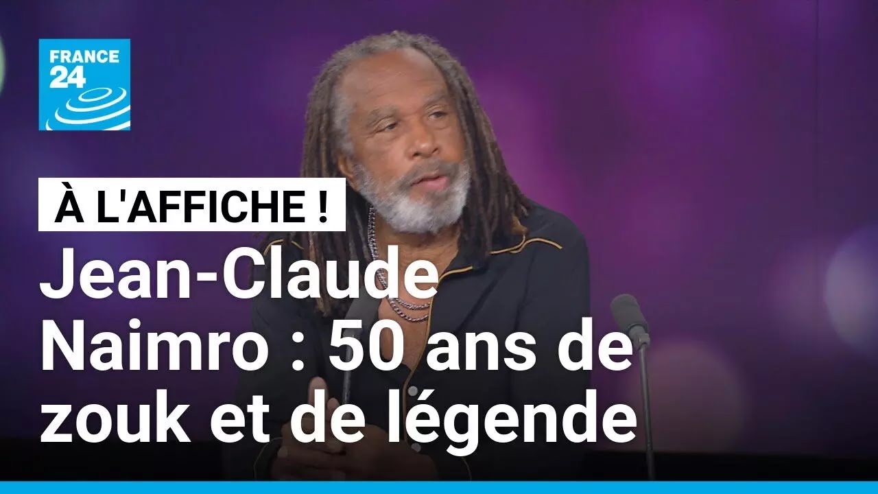 Jean-Claude Naimro, du groupe Kassav’ : 50 ans de zouk, 50 ans de légende • FRANCE 24