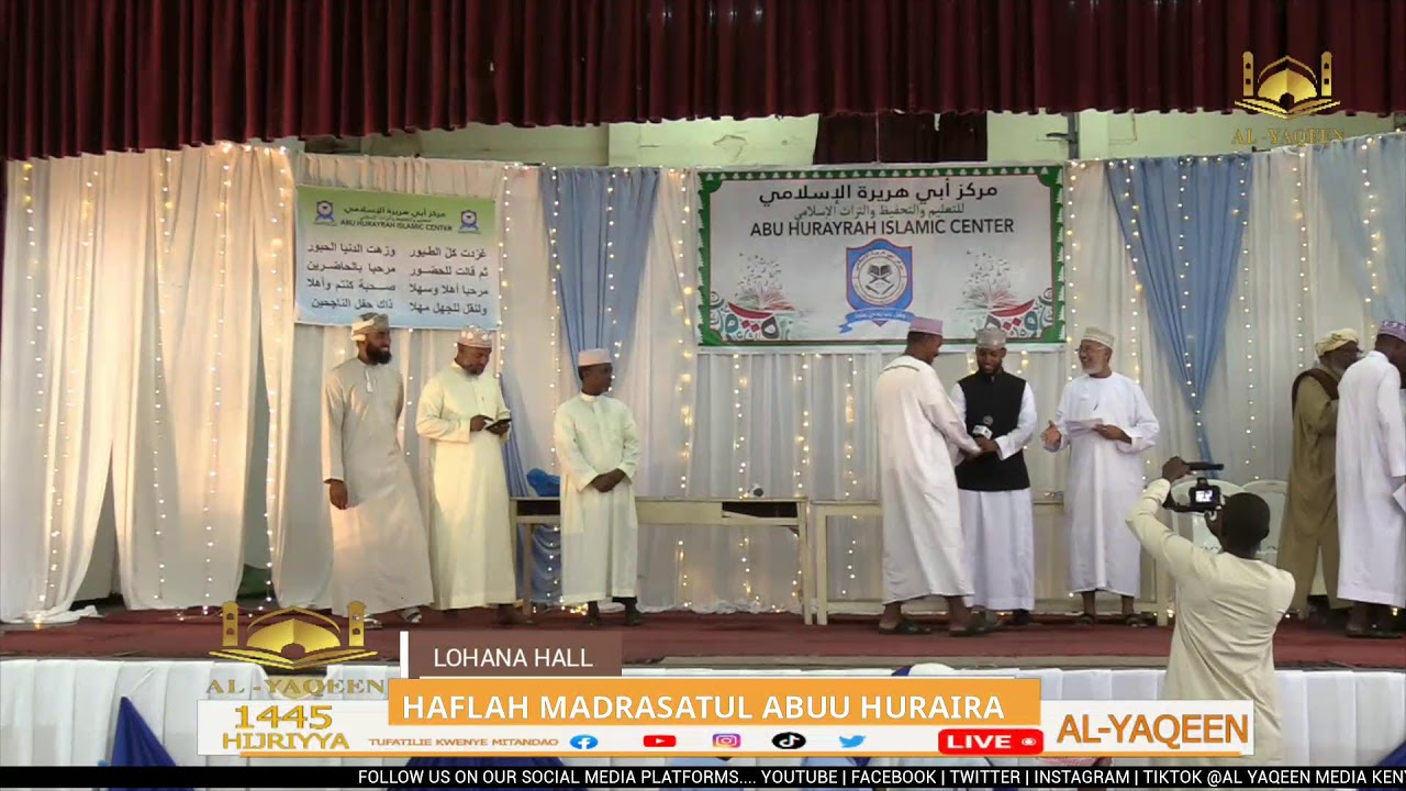 HAFLAH YA MADRASATUL ABUU HURAIRA