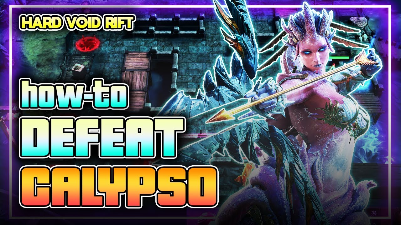Hard Void Rift Guide - Calypso Boss Phase 1 - Full Walkthrough ⁂ Watcher of Realms ⁂ G4G DAY 71