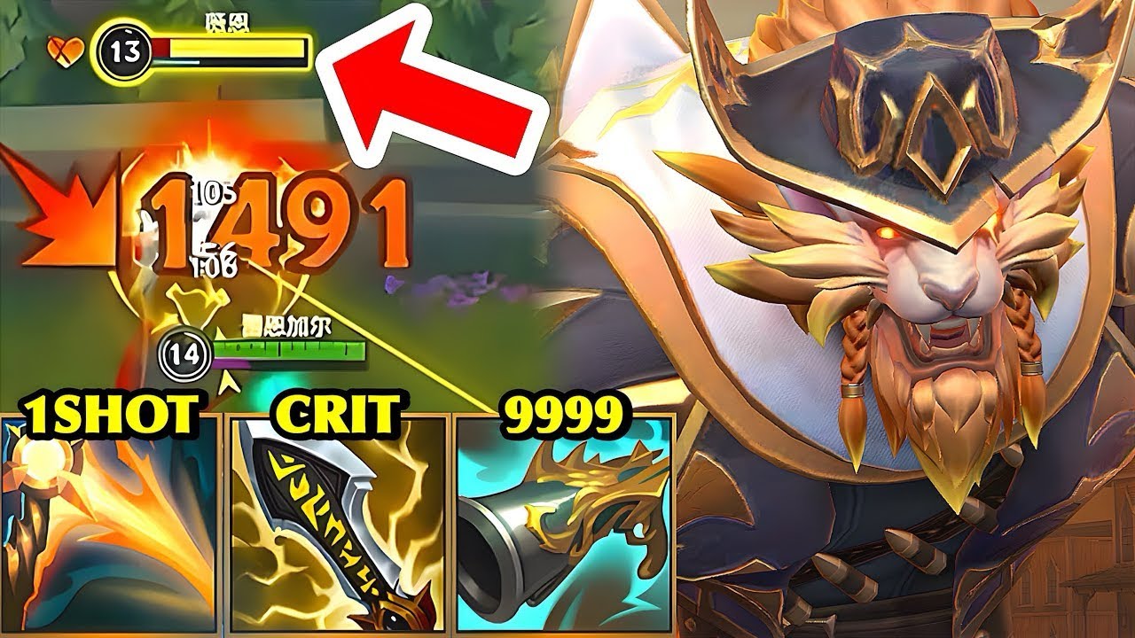 WILD RIFT RENGAR TOP 1 🔥 CRIT RENGAR WITH BROKEN 1SHOT BURST DAMAGE?! | Build & Runes
