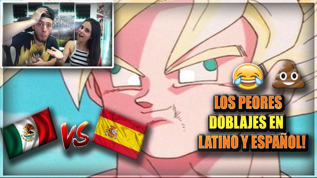 🇪🇸ESPAÑOLES REACCIONAN a los PEORES DOBLAJES EN LATINO VS ESPAÑOL!