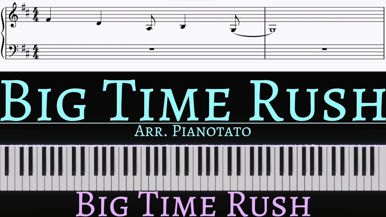 Big Time Rush - Big Time Rush | Piano cover by Pianotato