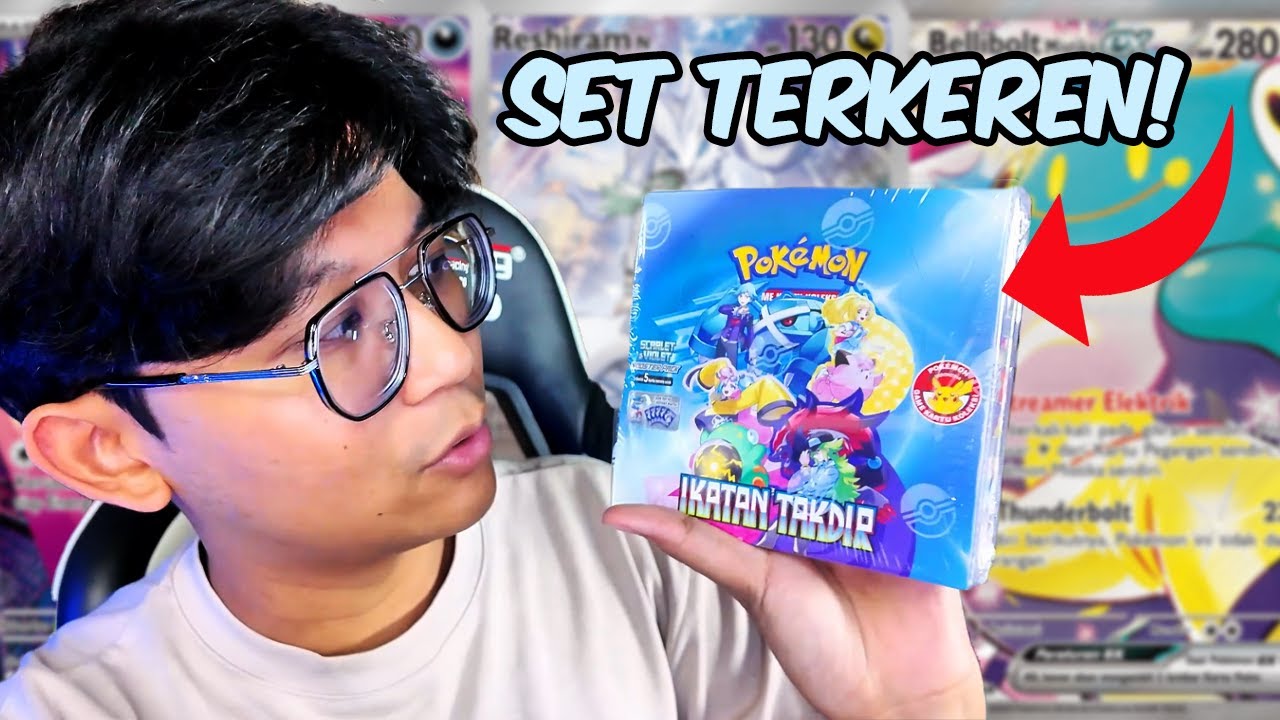 AKHIRNYA RILIS! MARI KITA BUKA BOOSTER BOX SET TERBARU IKATAN TAKDIR! Pokemon Game Kartu Koleksi