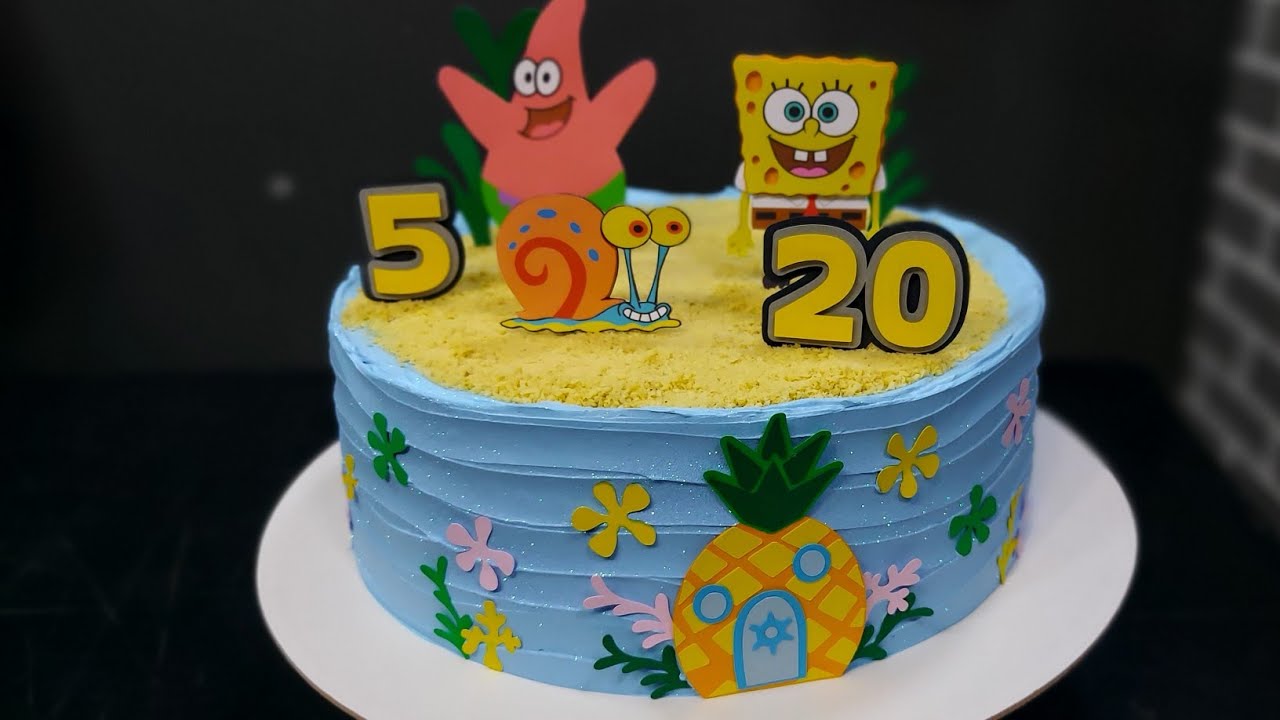Bolo Bob Esponja