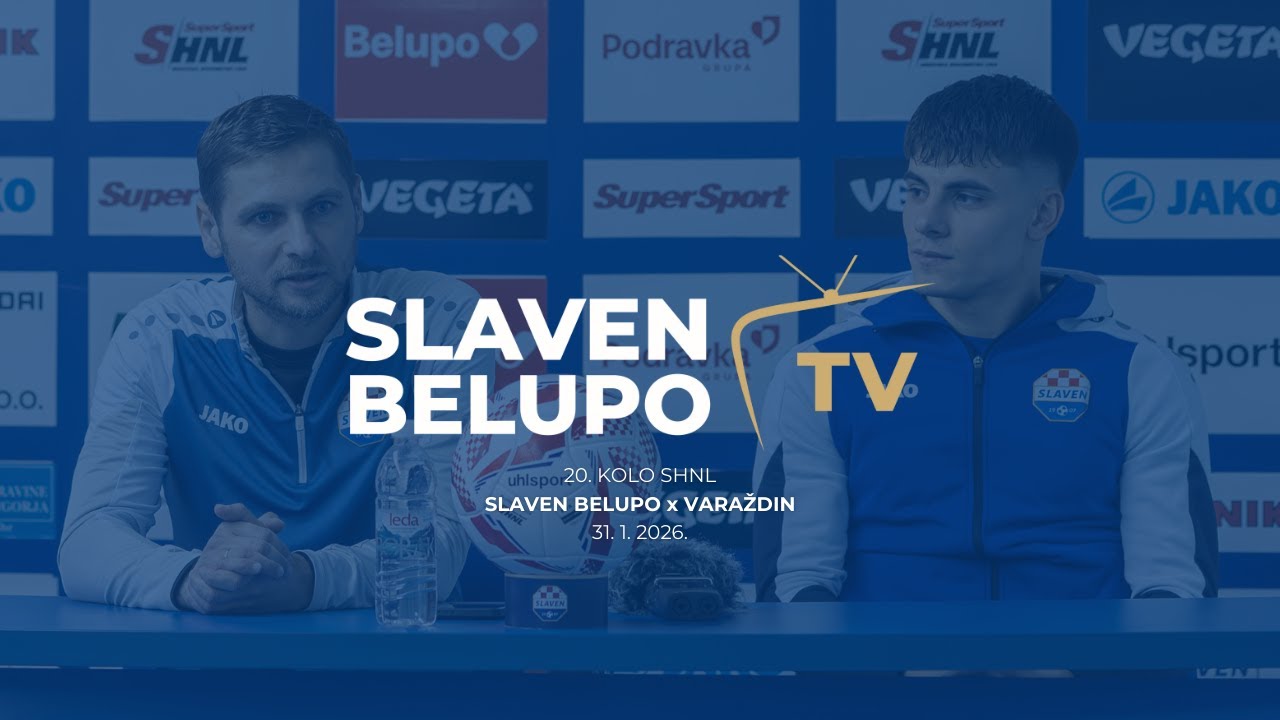 SLAVEN BELUPO - VARAŽDIN / Konferencija za medije uoči utakmice, 31.1.2026.