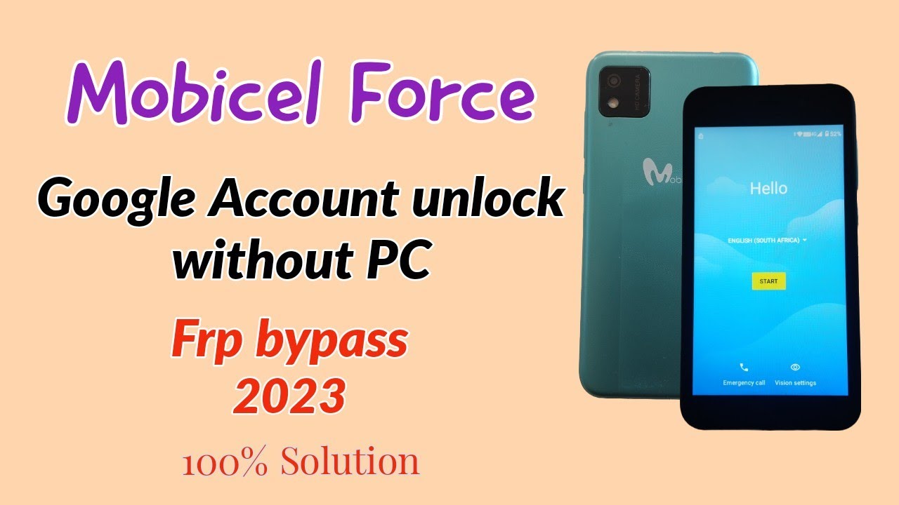 Mobicel Force Google Account unlock without PC. Mobicel Force Frp bypass without PC