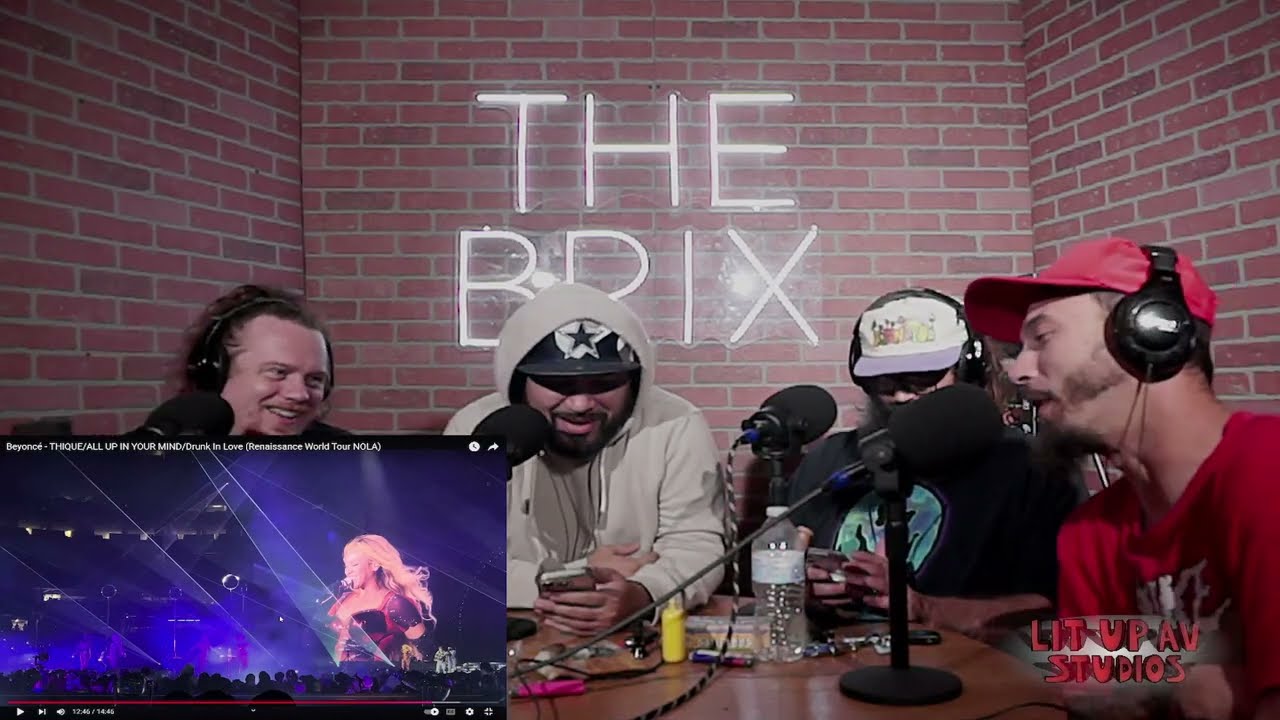 Lit Up AV Reactions: Beyoncé - THIQUE/ALL UP IN YOUR MIND/Drunk In Love (Renaissance Tour NOLA)