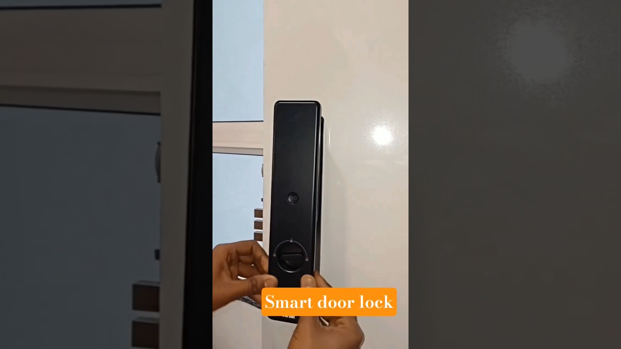 5-In-1 Gete Lock 🔐 Fingerprint, Password, Key &Bell Access! 
