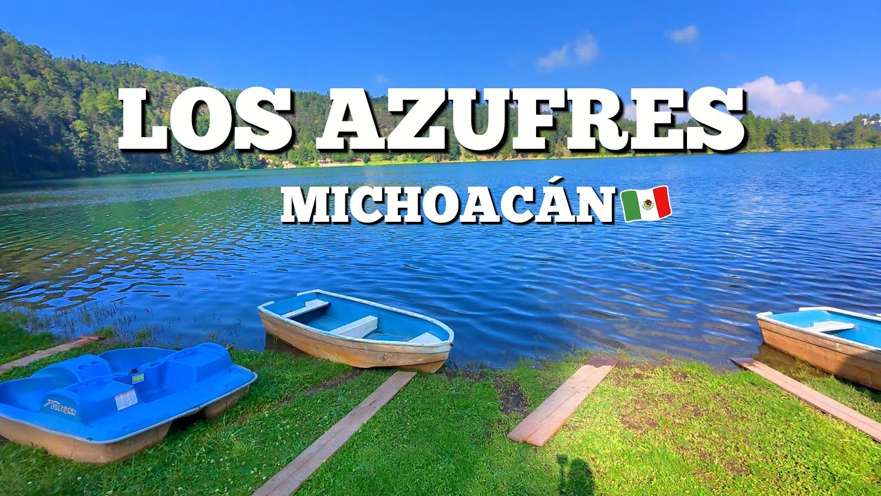 El PARAISO de Michoac&aacute;n... Los AZUFRES de Aguas Termales y Comida Tradicional 🇲🇽