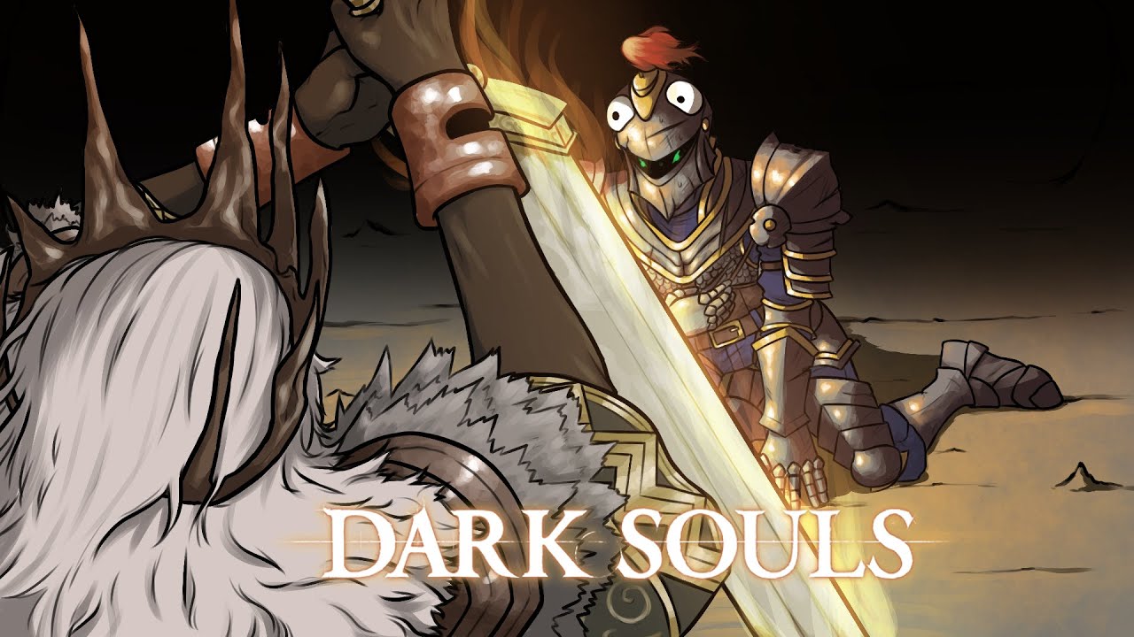 (darksouls 1) getting smashed through a four king wall (8)
