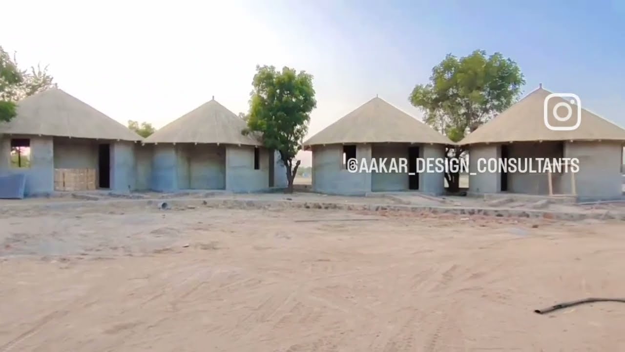 The Authentic Kutchhi Bhunga Farmhouse Project - Anjar, Kutchh