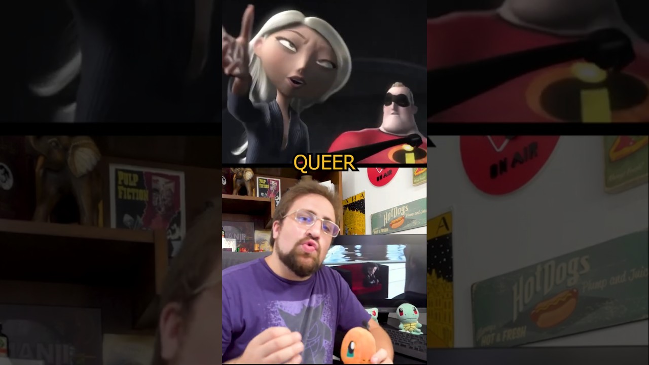 🦸🏼&zwj;♂️Dettaglio Queer ne Gli Incredibili #disney #pixar #doppiaggio #queer #lgbt
