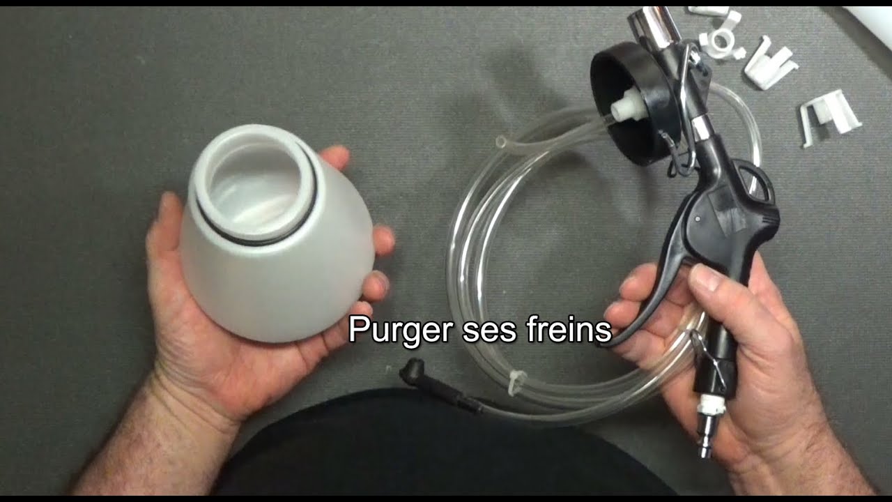 Purgeur de liquide de frein pneumatique.