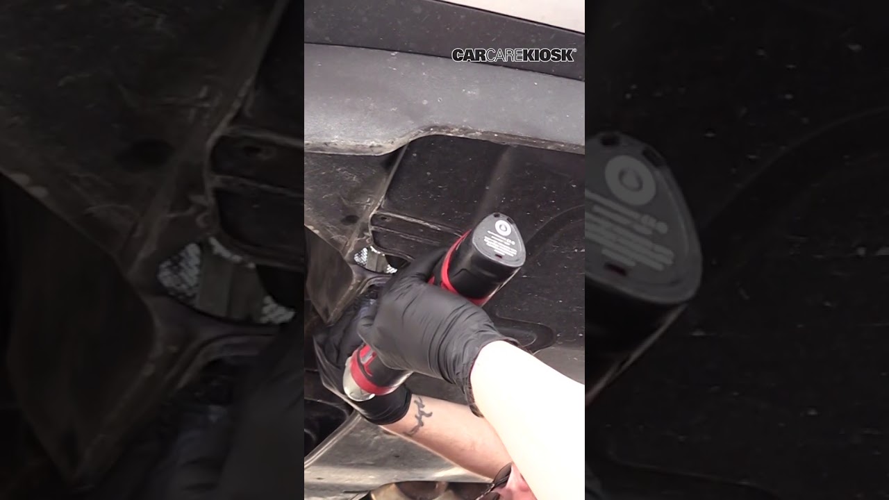 VW Atlas Oil Change in 60 Seconds: Drain Plug & Filter Location