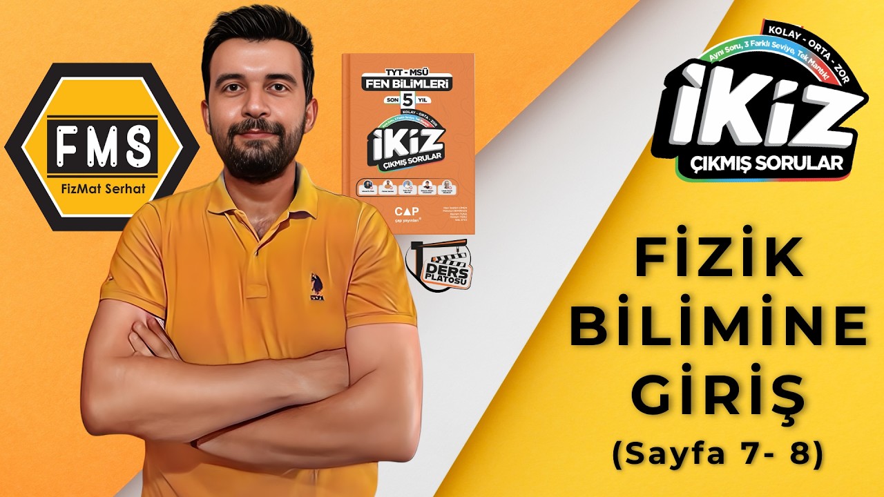 SON 5 YIL İKİZ ÇIKMIŞ SORULAR FEN BİLİMLERİ - FİZİK | FİZİK BİLİMİNE GİRİŞ #fizik #tyt #yks #ikiz