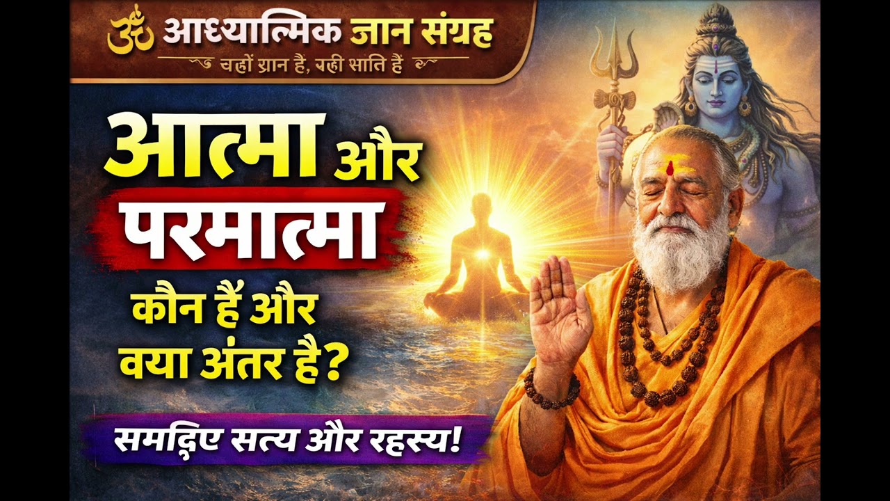 आत्मा और परमात्मा कौन हैं? क्या अंतर है | आध्यात्मिक ज्ञान संग्रह