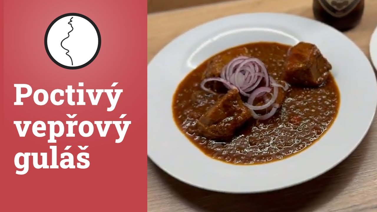 Poctivý vepřový guláš z jedné pánve | Těhotnej kuchař