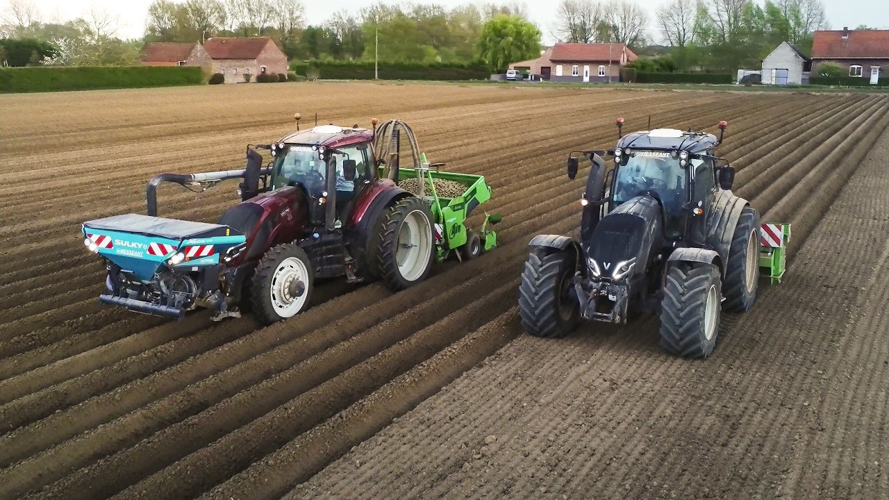 ÉNORME CHANTIER de PLANTATION de POMMES DE TERRE 2025 🥔 avec un DOUBLET DE VALTRA