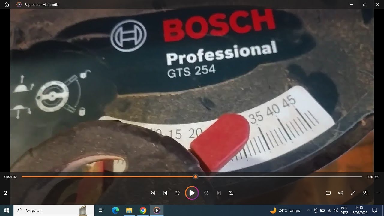 RESOLUÇÃO DE PROBLEMA I SERRA CIRCULAR BOSCH I DISPOSITIVO DE SEGURANÇA I FUNCIONAMENTO FORÇADO