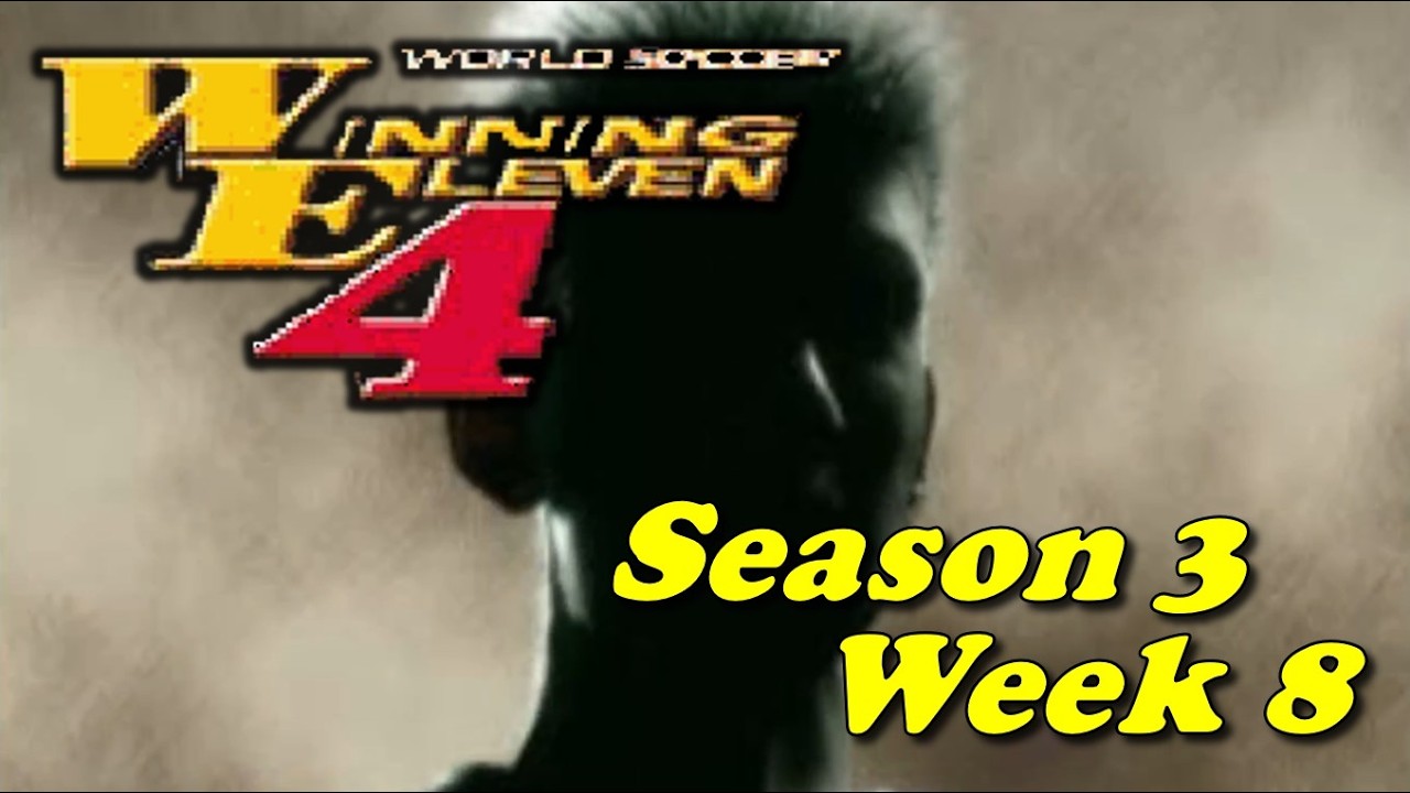 (PS) Winning Eleven 4 - Master League (Hard) - S3 - Week 8 - vs. Real Madrid
