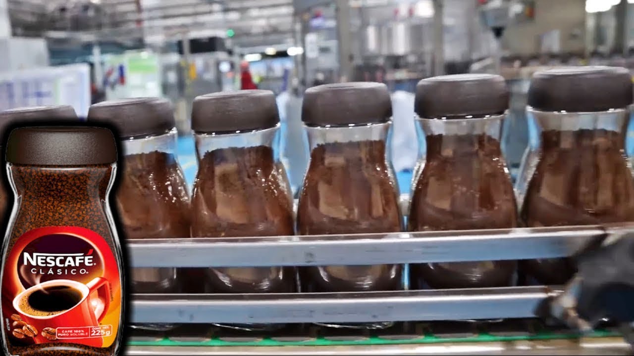 Как производится кофе Nescafe на фабрике | Процесс сбора кофейных зерен