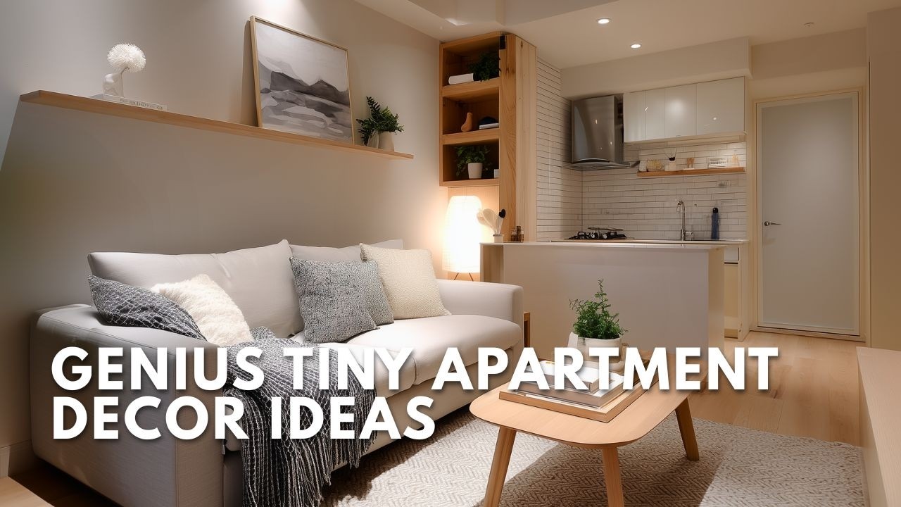 Genius Tiny Apartment Decor Ideas to Make Small Spaces Feel Open