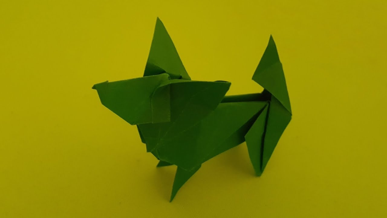 Origami Wolfie [Wolf] (How to Make)