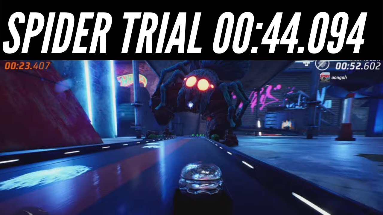 Hot Wheels Unleashed: Spider Trial - Time Attack  (00:44.094)