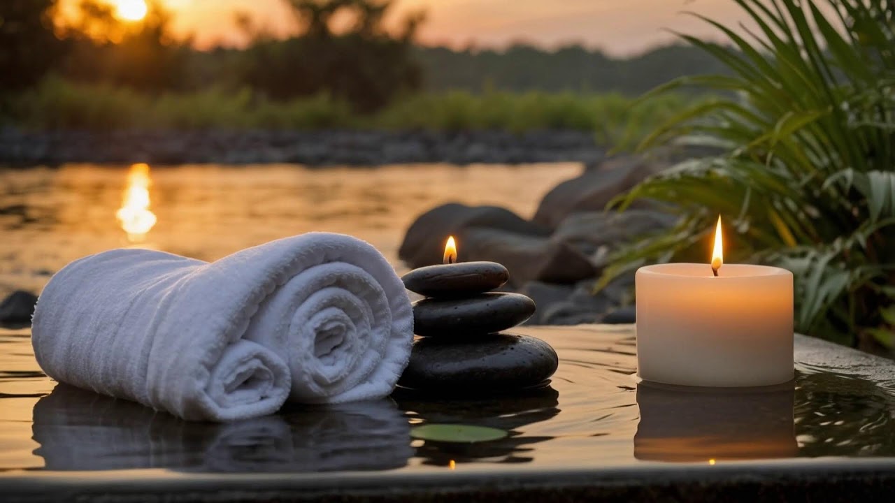 Relaxing Spa Music 💐 Stop Overthinking Tonight, Deep Stress Relief & Insomnia Healing Piano 23