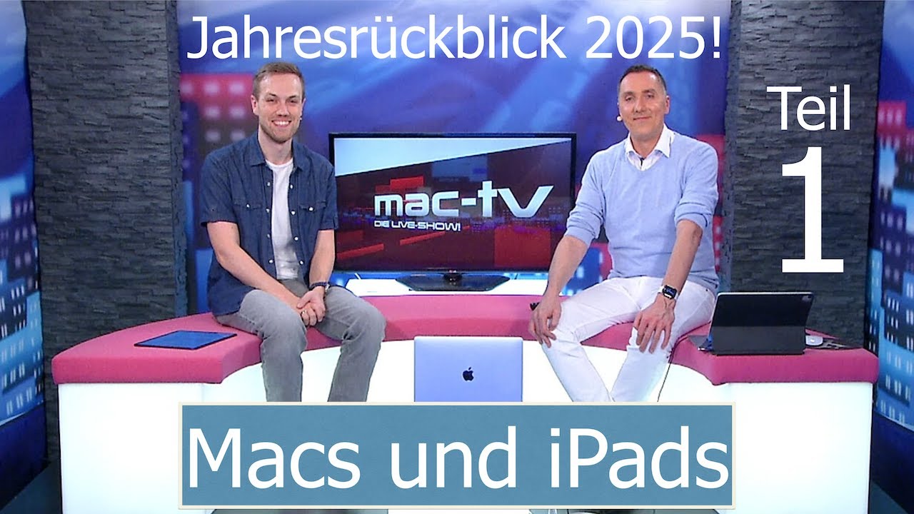 Jahresrückblick 2025 - Teil 1 | Mein Besuch bei Mac-TV