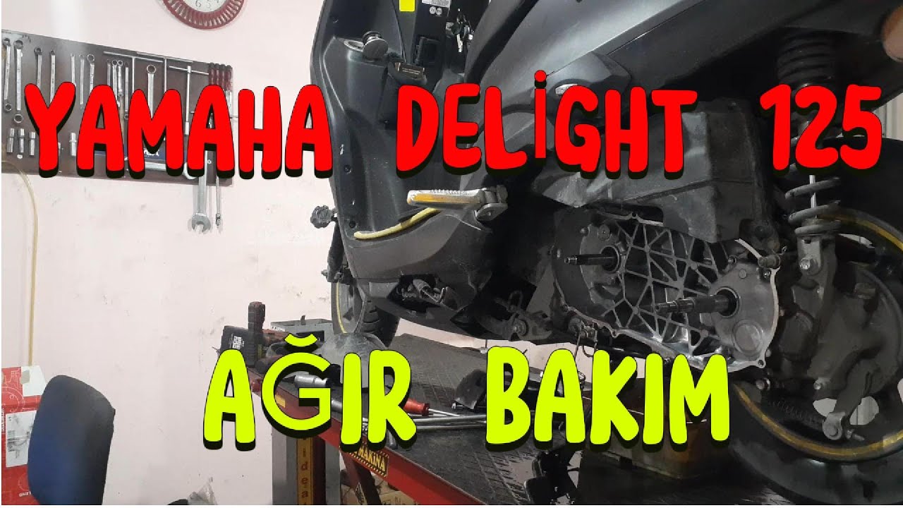 YAMAHA DELİGHT 125 AĞIR BAKIM