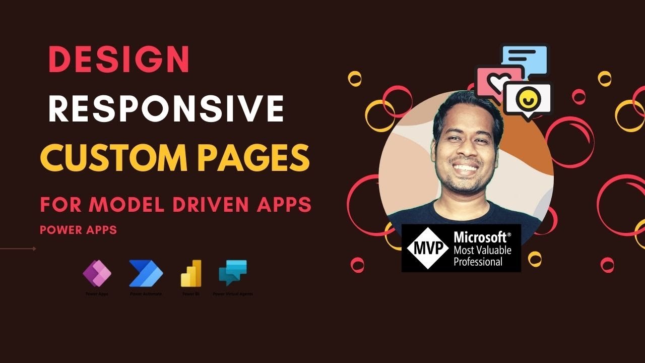 Design Responsive Custom Pages for Model driven power apps