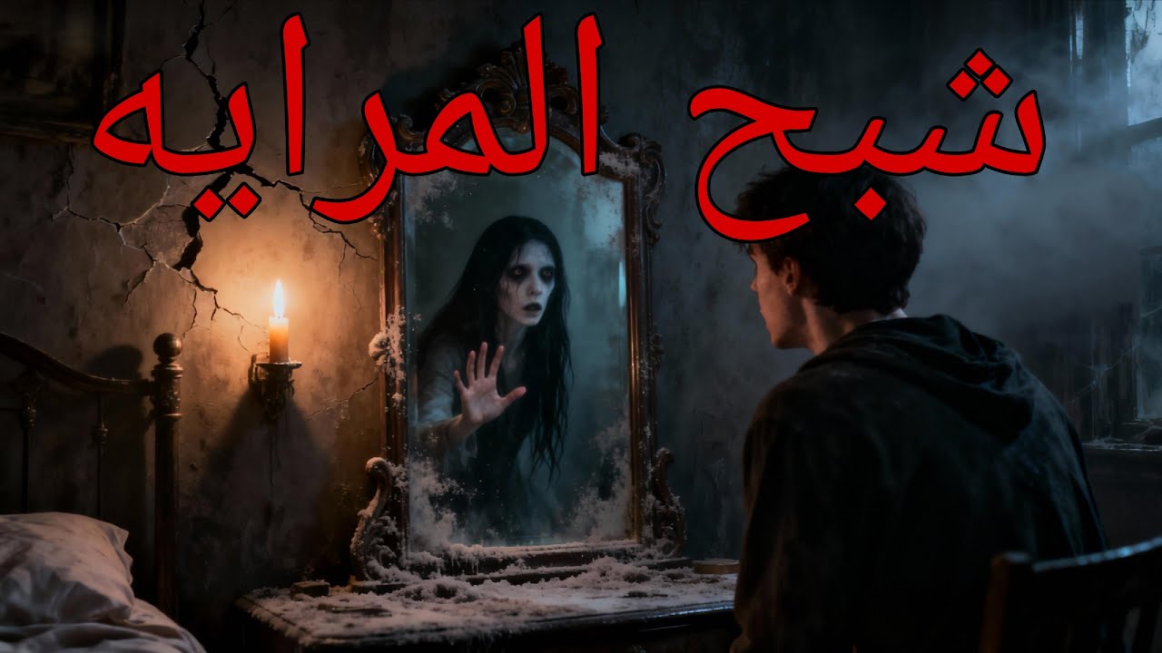 الشبح في المرآة            #قصص_قبل_النوم #horror #ماوراءيات #رعب #قصص_رعب