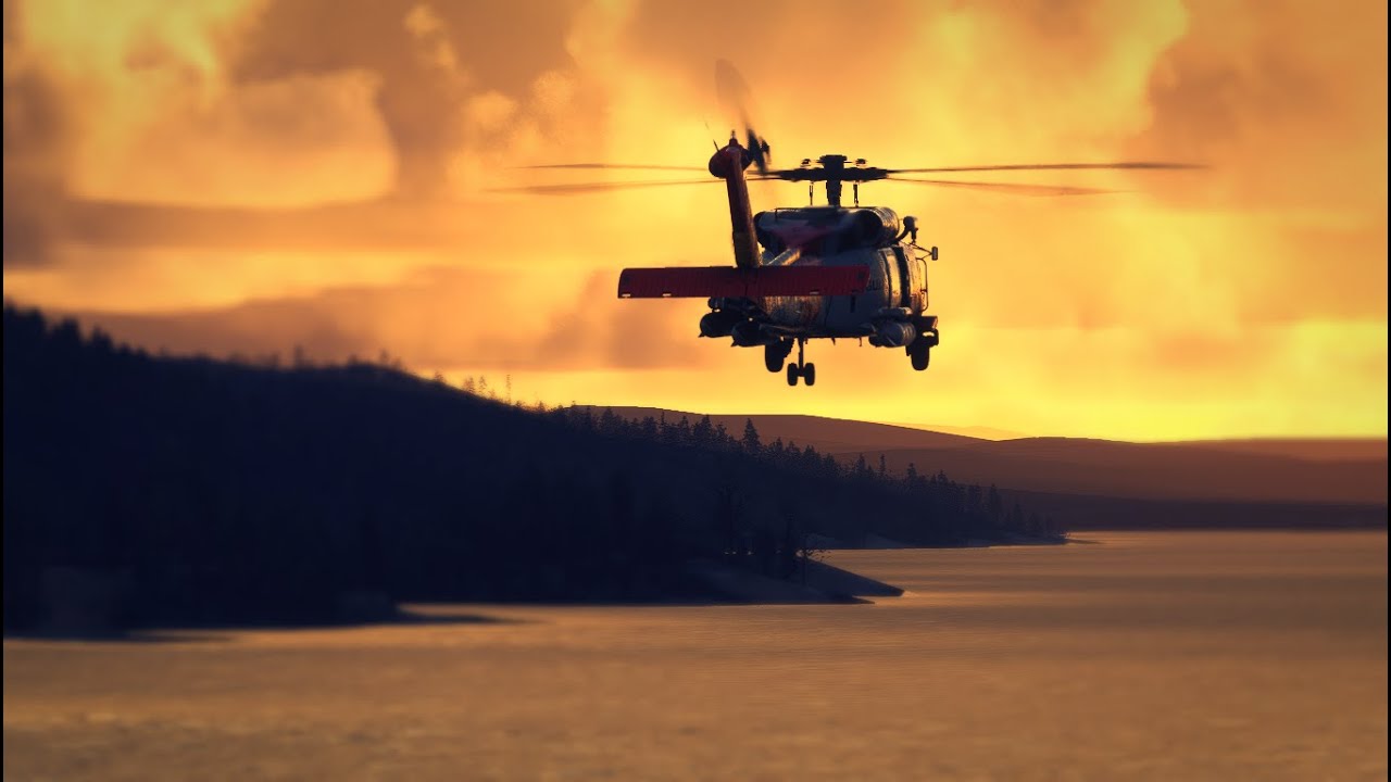 Bora Bora/MH-60 Free Flight