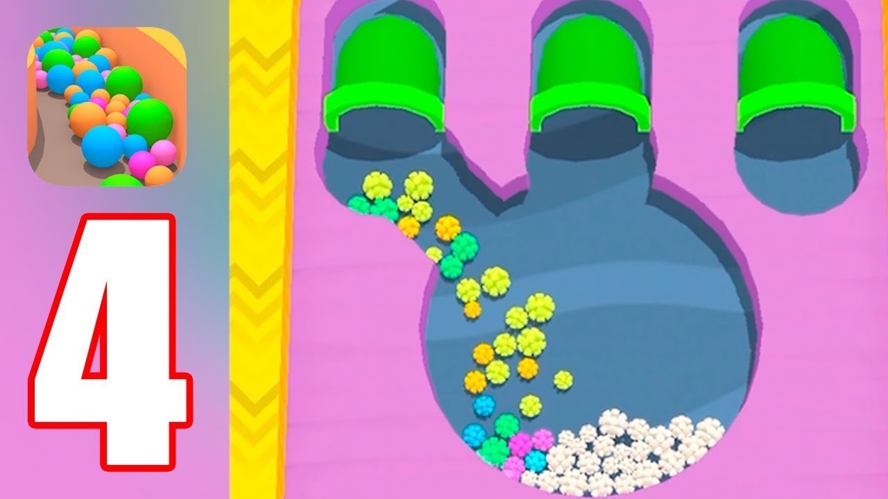 Sand Balls-Puzzle Game | completed Super Glowy level 500