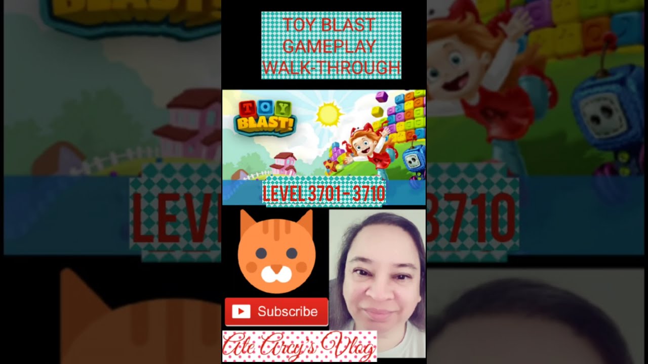 TOY BLAST GAMEPLAY WALK-THROUGH LEVEL 3701 TO 3710 Fun 10 levels 😍👍✅️ #toyblast #gameplay #games