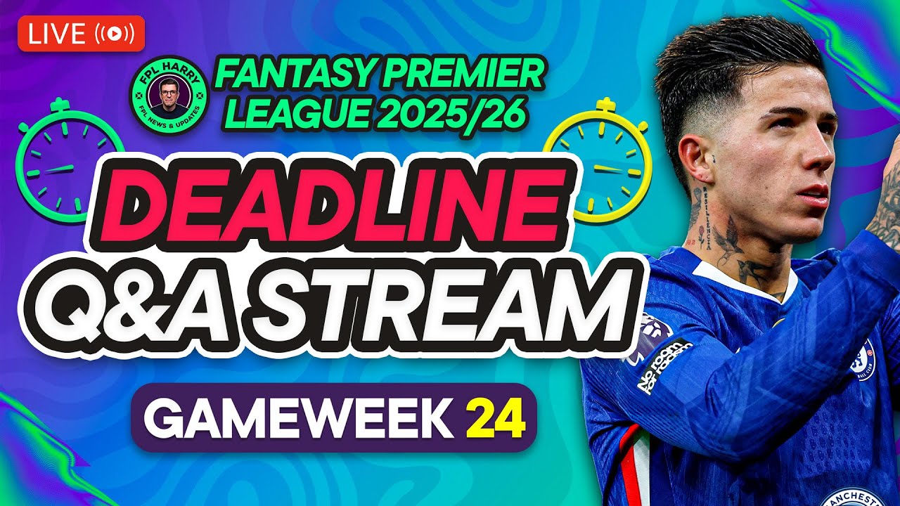 FPL GW24 LIVE DEADLINE STREAM 📸 | Who starts for Chelsea? 🔵 | Fantasy Premier League 2025/26