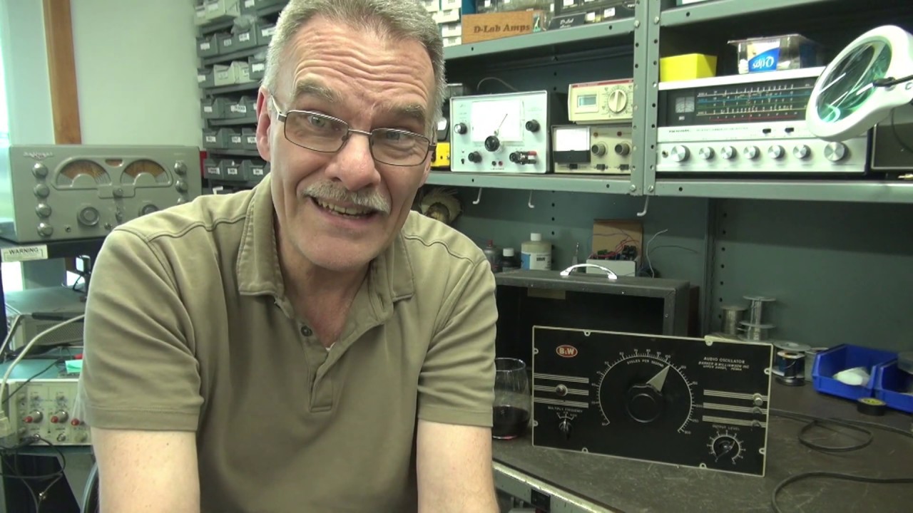 Vintage Barker & Williamson B&W Audio Oscillator Tube Audio Generator Piece of History