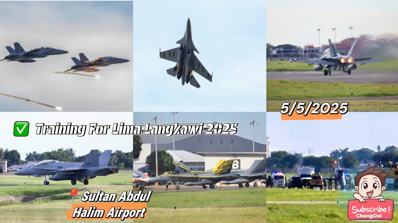 Training For LIMA Langkawi at Sultan Abdul Halim Airport 5/5/2025｜VisitKedah 2025