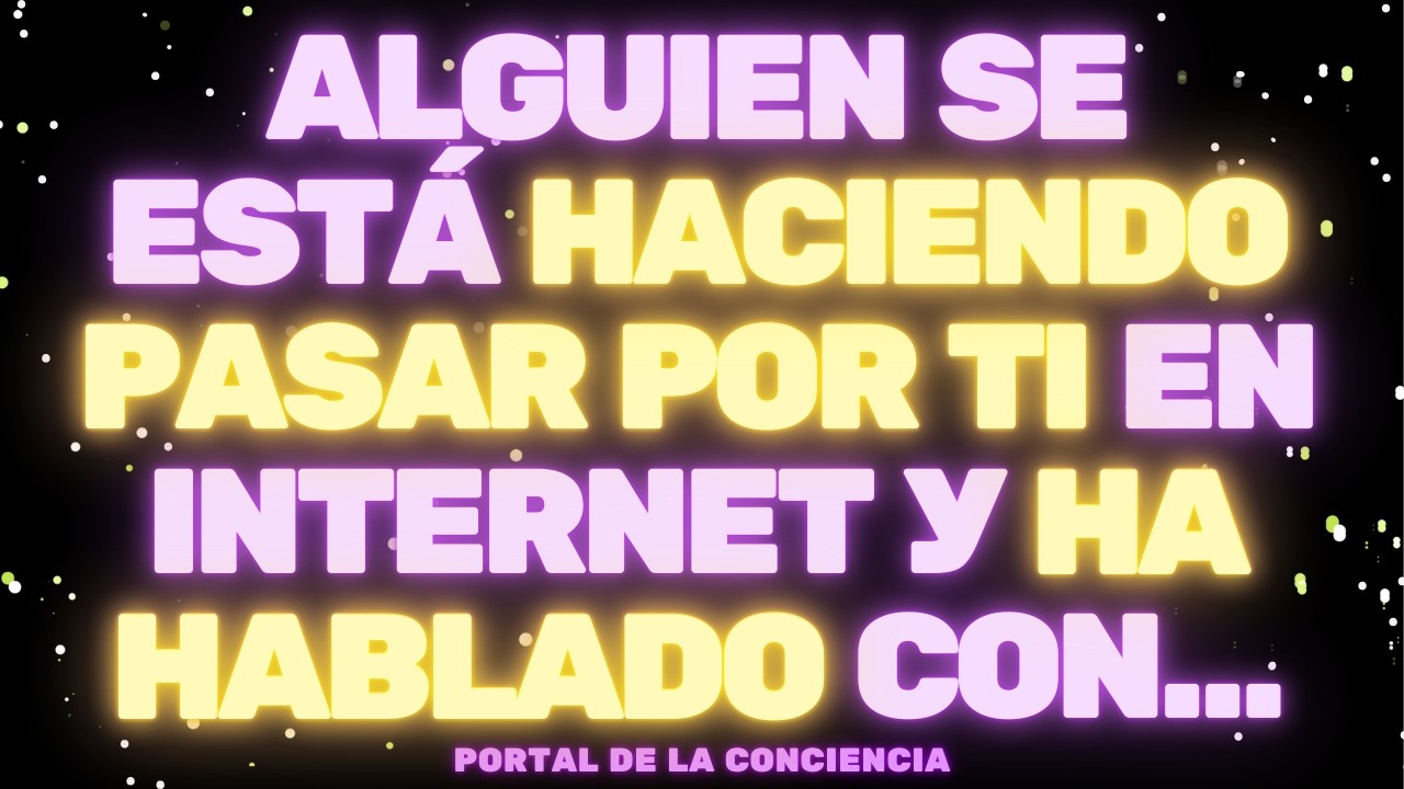 URGENTE: ¡CUIDADO! USAN TU IDENTIDAD Y YA CONTACTARON A ALGUIEN IMPORTANTE ⚠️ Mensaje del Ángel