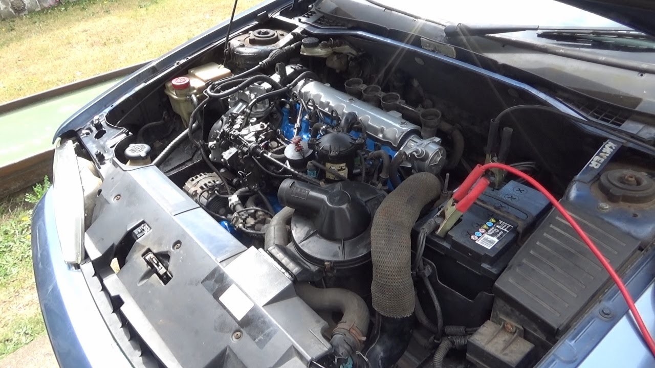 The ZX First Startup after a full rebuild of my 1.9 diesel XUD9 engine