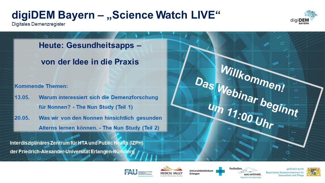 Webinar: Gesundheitsapps - von der Idee in die Praxis