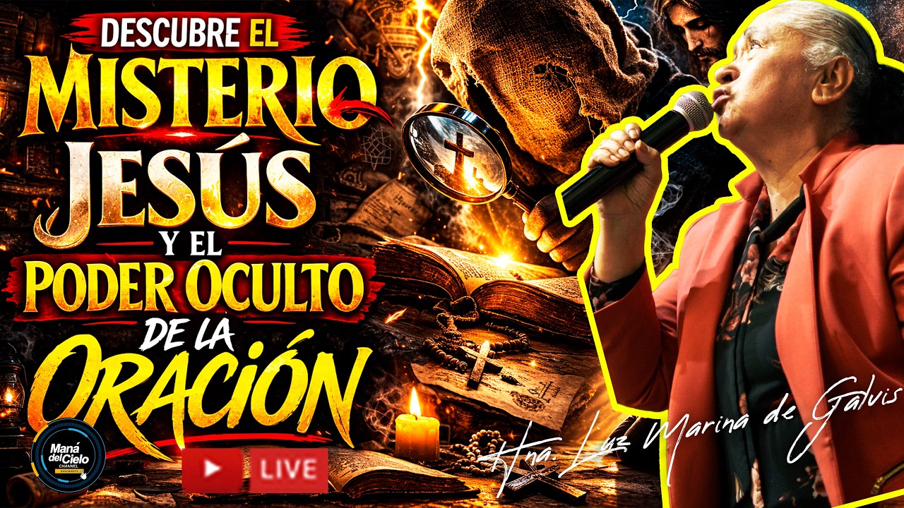 🔴EN VIVO/Descubre EL MISTERIO de JESUS🔴y el PODER OCULTO DE LA ORACIÓN🔥HNA LUZ MARINA DE GALVIS