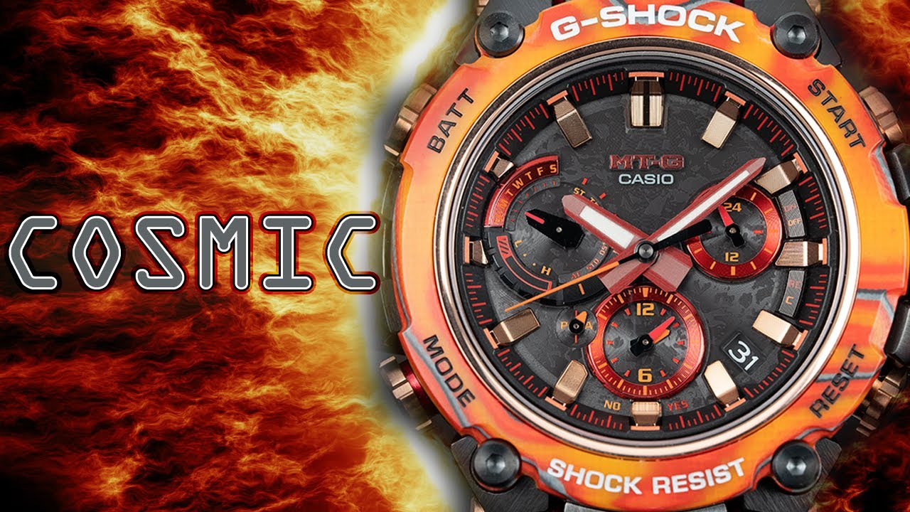 Casio G-Shock Flare Red 40th Anniversary MTG Limited Edition MTGB3000FR1A Hands on Review!